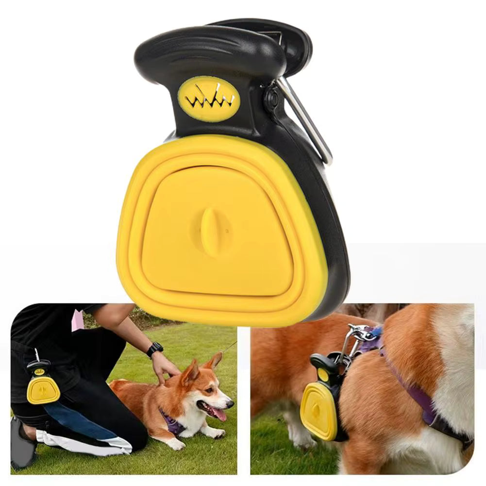 Scoopido: Foldable Pet Pooper Scooper with Decomposable Bags