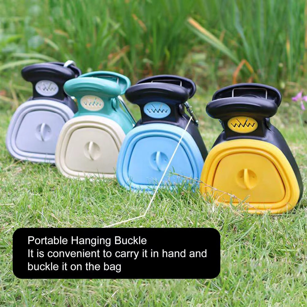 Scoopido: Foldable Pet Pooper Scooper with Decomposable Bags