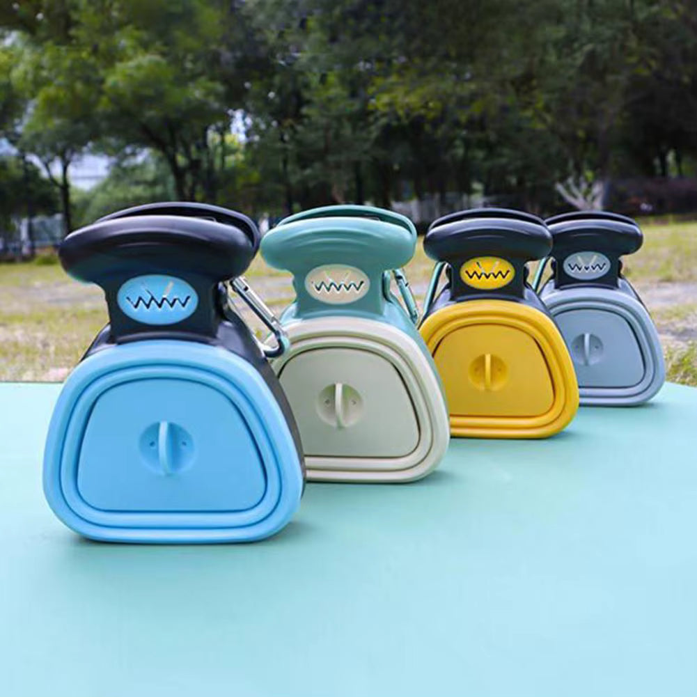 Scoopido: Foldable Pet Pooper Scooper with Decomposable Bags