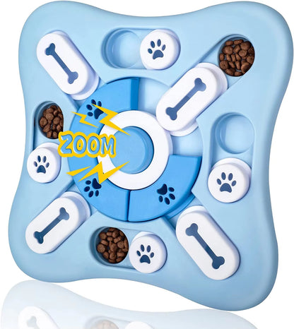 Dog Puzzle Toy for IQ Training & Mental Enrichment, Interactive Dog Toys for Large Medium Small Dogs，Dog Treat Puzzle Dispensin