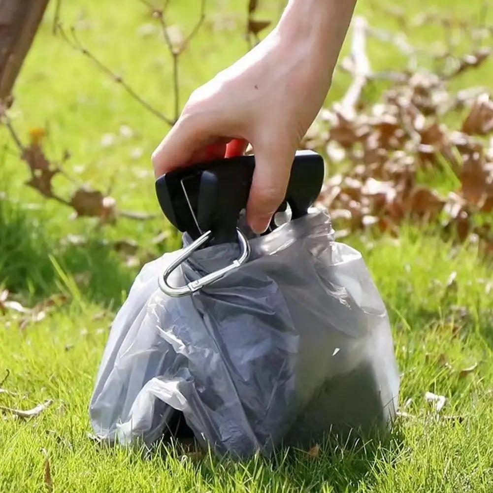Foldable Dog Pooper Scooper Pet Travel Waste Litter Disposal Picker Shovel with Decomposable Bags Poop Scoop Pick up Cleaner