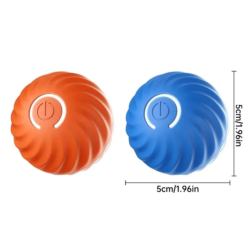 BarkoBounce: USB Rechargeable Unpredictable Automatic Moving Dog Toy Ball