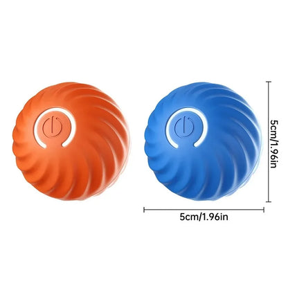 BarkoBounce: USB Rechargeable Unpredictable Automatic Moving Dog Toy Ball