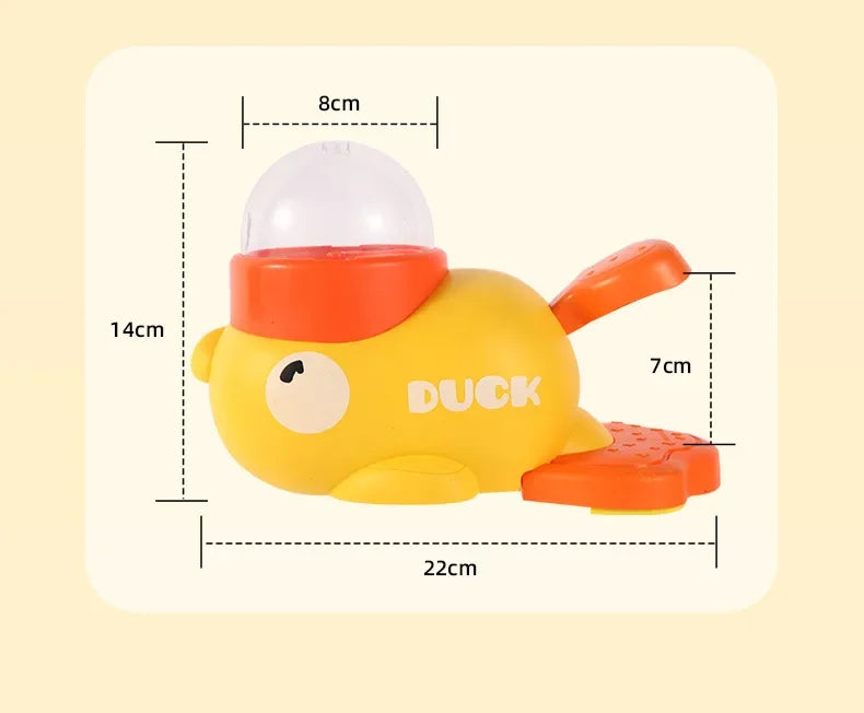 KibbleQuest: Hands-On Duck Pet Toy Feeder