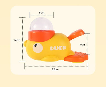 KibbleQuest: Hands-On Duck Pet Toy Feeder